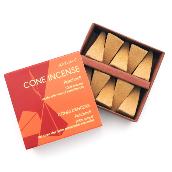 Patchouli Incense Cones | Maroma | boogie + birdie