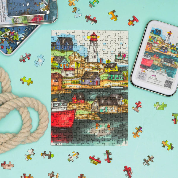 Peggy's Cove Puzzle | Downtown Sketcher | boogie + birdie