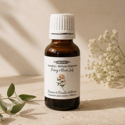 Peony & Olive Leaf Laundry and Diffuser Fragrance  | Dot & Lil | boogie + birdie