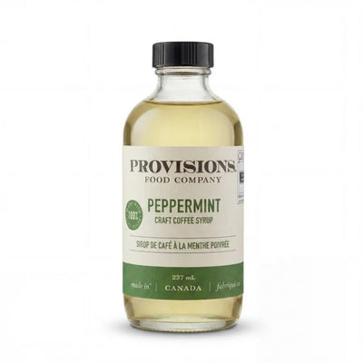 Peppermint Coffee Syrup | Provisions Food Company | boogie + birdie