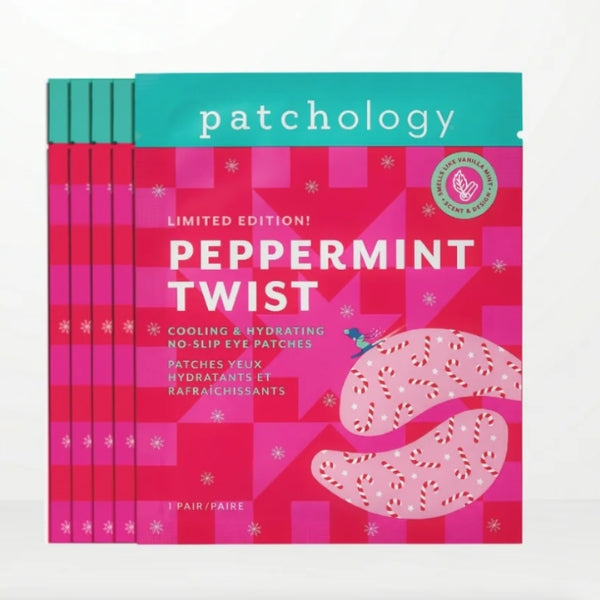 Peppermint Twist Under Eye Gels | Patchology | boogie + birdie

