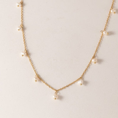 Gold Perla Waterproof Necklace | Lover's Tempo | boogie + birdie