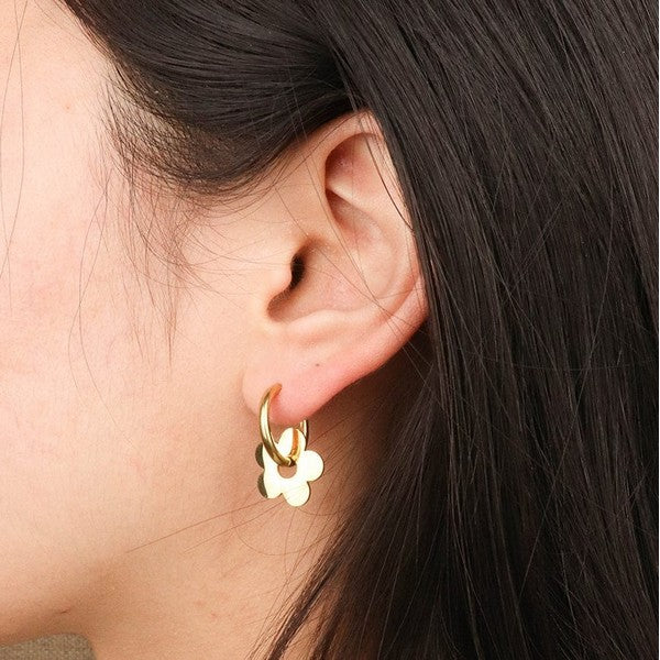 Gold Petal Hoops | Lover’s Tempo | boogie + birdie