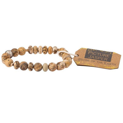 Picture Jasper Stone Stacking Bracelet | Scout | boogie + birdie