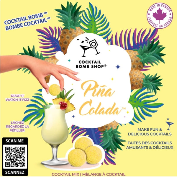 Pina Colada Cocktail Bomb Pack | Cocktail Bomb Shop | boogie + birdie