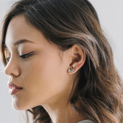 Pink Corsage Studs | Jewellery | boogie + birdie