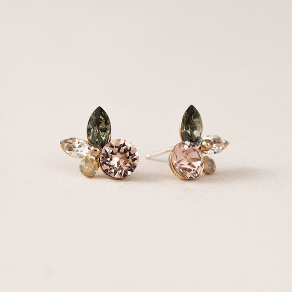 Pink Corsage Studs | Jewellery | boogie + birdie