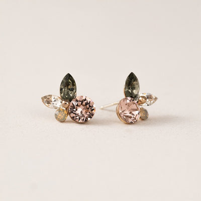 Pink Corsage Studs | Jewellery | boogie + birdie