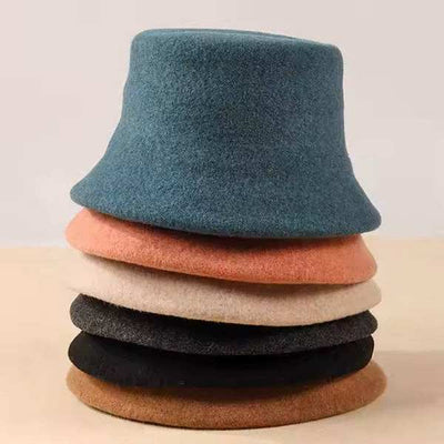 Charcoal Wool Bucket Hat | Accessories | boogie + birdie