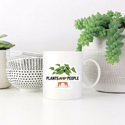 Plants Over People Vinyl Sticker | I'll Know It When I See It | boogie + birdie