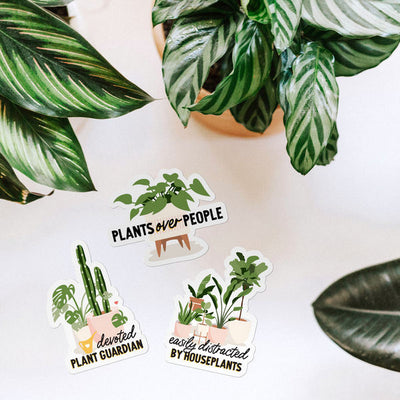 Plants Over People Vinyl Sticker | I'll Know It When I See It | boogie + birdie