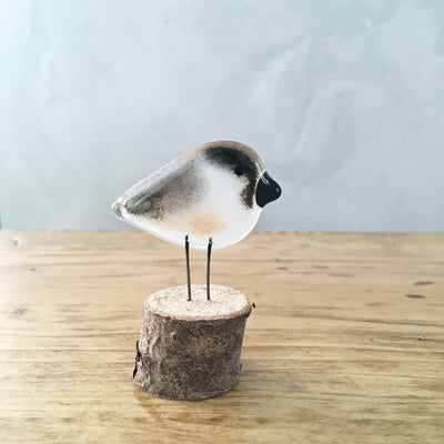 Glass Chickadee Pocket Handmade Decor | The Glass Bakery | boogie + birdie