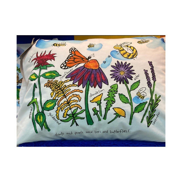 Pollinator Pillowcase Painting Kit | Artburn | boogie + birdie