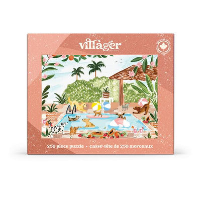 Pool Party 250 Piece Puzzle | Villager Puzzles | boogie + birdie