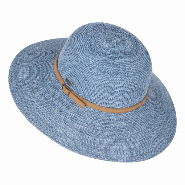 Powder Blue Leslie Wide Brimmed Hat | Kooringal | boogie + birdie