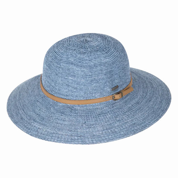 Powder Blue Leslie Wide Brimmed Hat | Kooringal | boogie + birdie