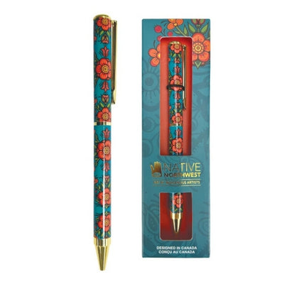Prairie Beadwork Ballpoint Pen - Métis | Native Northwest | boogie + birdie
