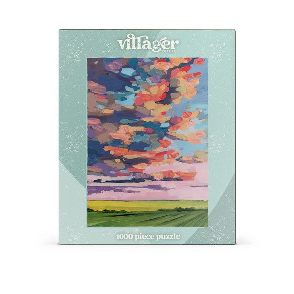 Prairie Sky 1000 Piece Puzzle | Villager Puzzles | boogie + birdie