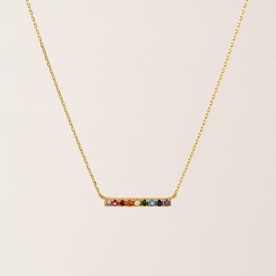 Pride Riot Bar Gold Necklace | Lover’s Tempo | boogie + birdie