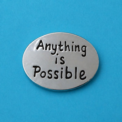 Pewter Flying Pig/Anything is Possible Token | Basic Spirit | boogie + birdie