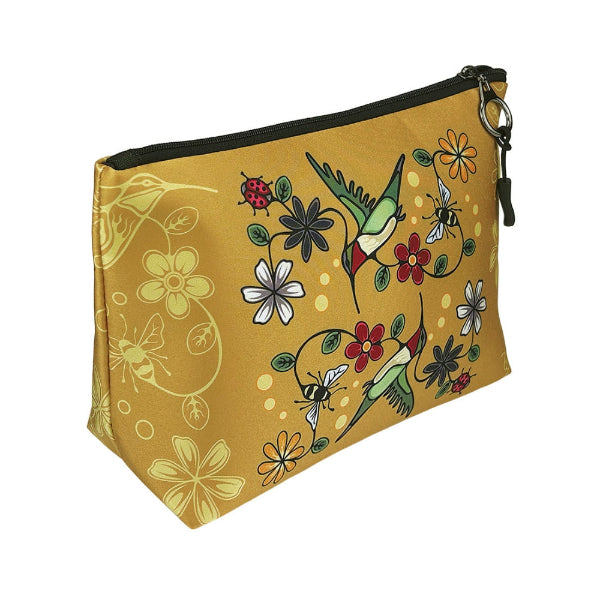 Hummingbird (Nenookaasi) Zip Pouch - Lac Seul First Nation/Ojibwe | Native Northwest | boogie + birdie