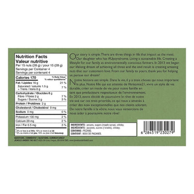 Moonshine Whisky Pecans 115g | Jewels Under the Kilt | boogie + birdie
