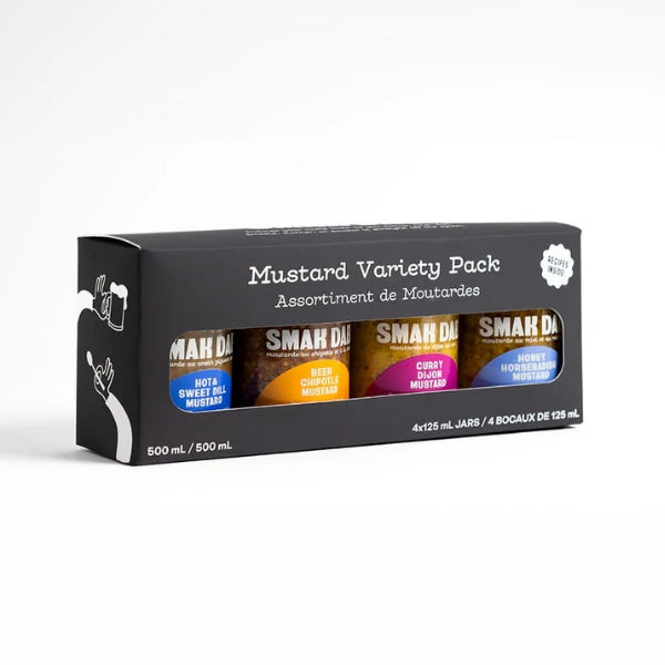 Black Mustard Variety Pack | Smak Dab | boogie + birdie