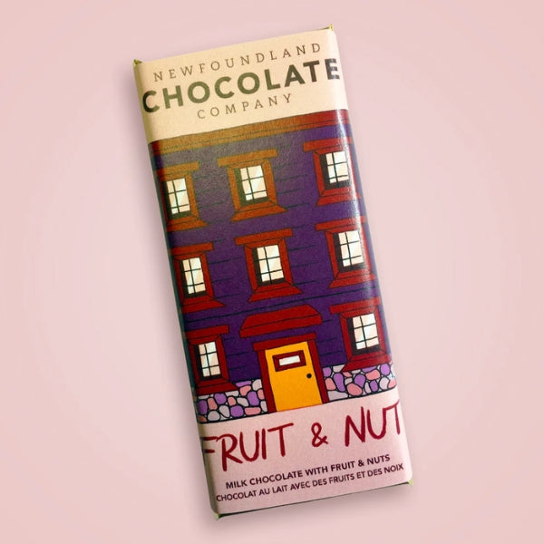 Fruit & Nut Chocolate Bar | Newfoundland Chocolate | boogie + birdie