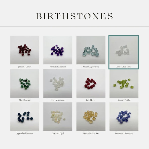 Gold Glow Topaz April Birthstone Necklace | Open Fire | boogie + birdie