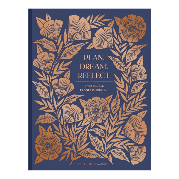 Plan, Dream, Reflect: 3 Year Progress Journal | Raincoast Books | boogie + birdie