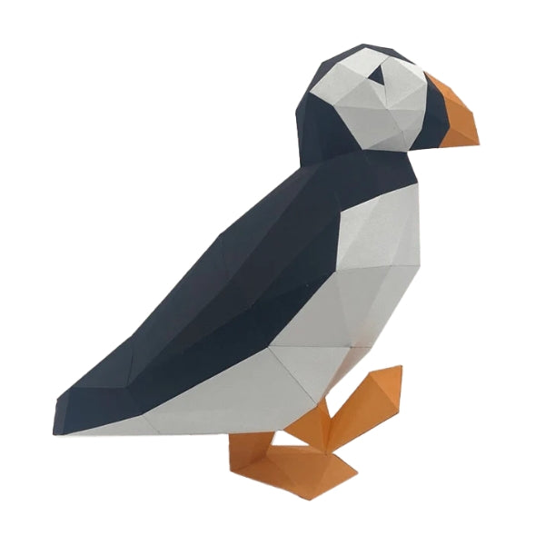 Puffin 3D Paper Craft Kit | Poly Paper Craft | boogie + birdie