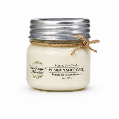 Pumpkin Spice Cake Soy Candle 8oz | The Scented Market | boogie + birdie