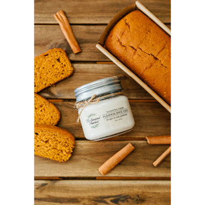 Pumpkin Spice Cake Soy Candle 8oz | The Scented Market | boogie + birdie