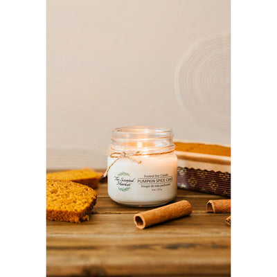 Pumpkin Spice Cake Soy Candle 8oz | The Scented Market | boogie + birdie