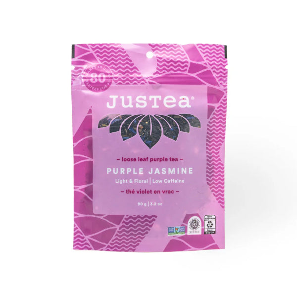 Purple Jasmine Loose Leaf Tea Pouch | Justea | boogie + birdie