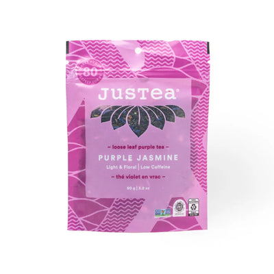 Purple Jasmine Loose Leaf Tea Pouch | Justea | boogie + birdie