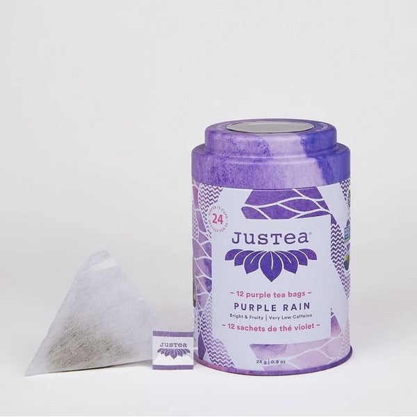 Purple Rain Tea Bag Tin