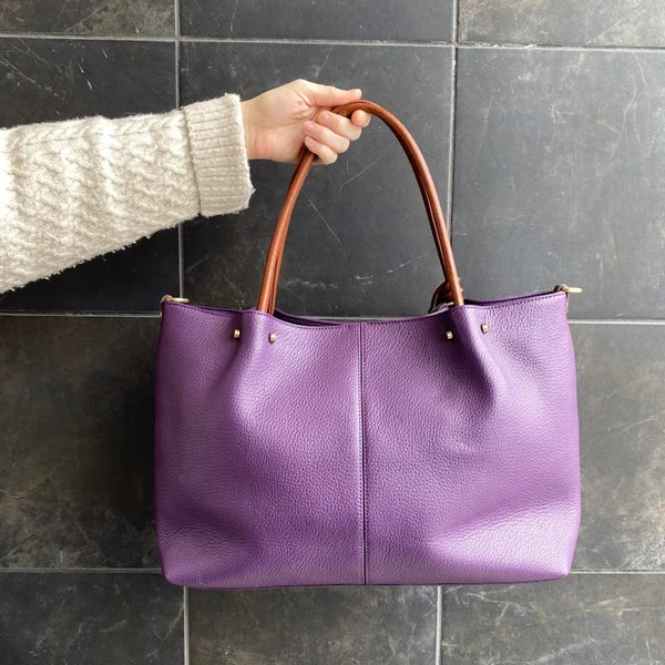 Purple 3-in-1 Tote Bag | La Volta | boogie + birdie