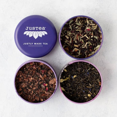 Purple Tea Trio with Spoon | Justea | boogie + birdie