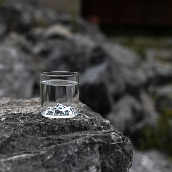 Pyramid Mountain Tumbler | MTNPK Glassware | boogie + birdie

