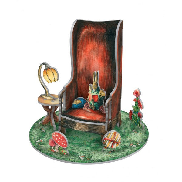 Rabbit Storytime 3D Scene | Roger La Borde | boogie + birdie