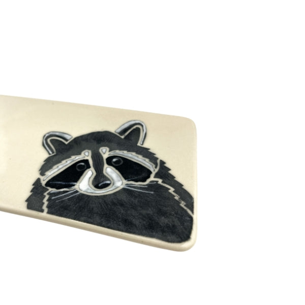 Raccoon Rectangle Plate | Susan Robertson | boogie + birdie
