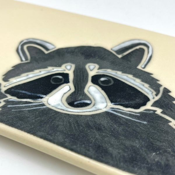 Raccoon Rectangle Plate | Susan Robertson | boogie + birdie