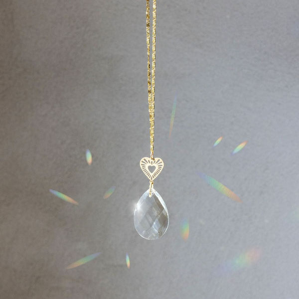 Radiating Heart Pocket Suncatcher | Scout | boogie + birdie