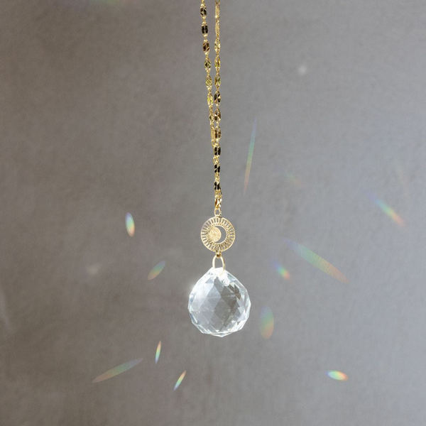 Radiating Moon Pocket Suncatcher | Scout | boogie + birdie