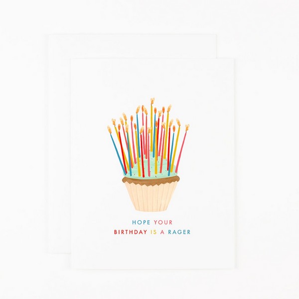 Birthday Rager Card | Dear Hancock | boogie + birdie