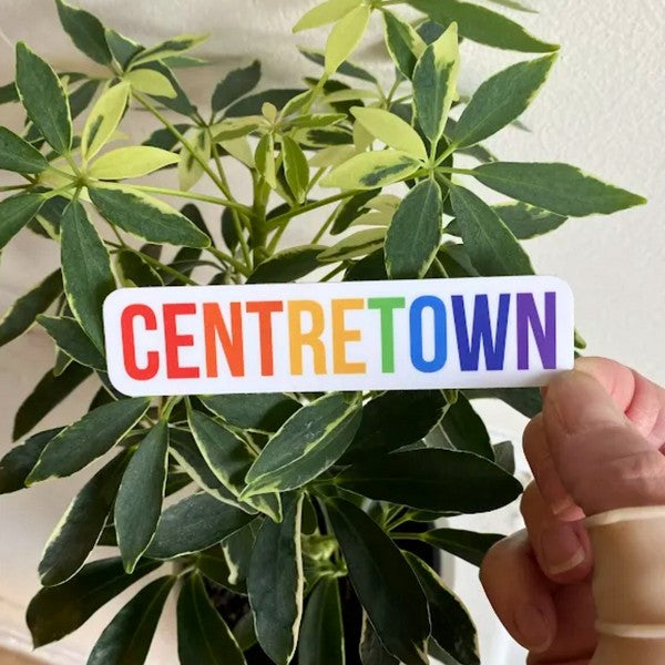 Centretown Rainbow Sticker | Stickers Northwest | boogie + birdie

