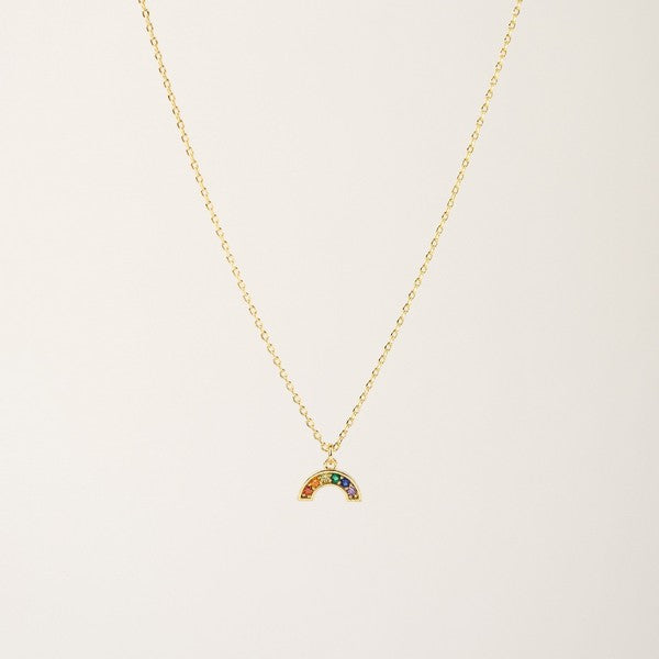 Rainbow Pride Riot Gold Necklace | Lover’s Tempo | boogie + birdie