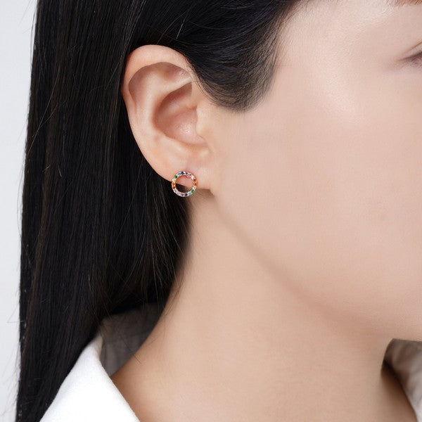 Gold Pride Riot Halo Stud Earrings | Lover’s Tempo | boogie + birdie