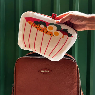 Ramen Bowl Zip Pouch | Maivan | boogie